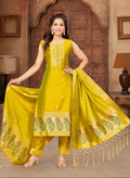 Premium Paithani Style Salwar Suit Set with Dupatta – Elegant Traditional Ethnic Wear for Women